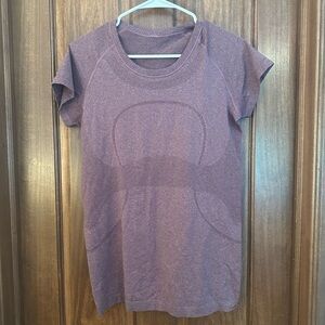 Lululemon Swiftly size 10 Athletic short sleeve Top